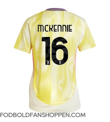 Juventus Weston McKennie #16 Udebanetrøje Dame 2024-25 Kortærmet